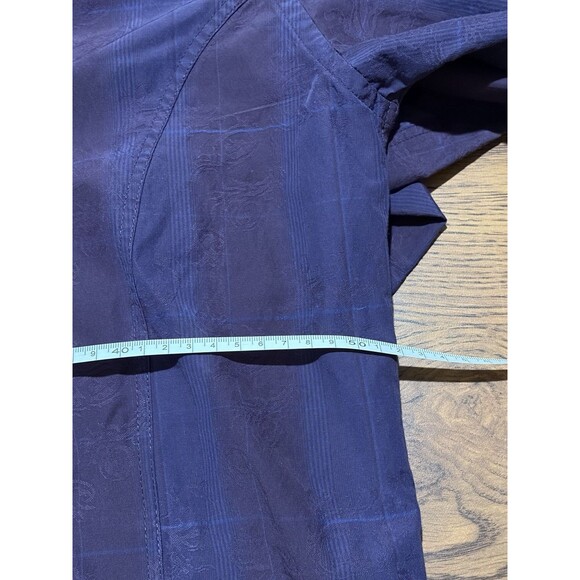 Eight & X Men’s Button Up Shirt Medium Purple Vintage Long Sleeve - Picture 5 of 8